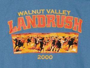 Official 2000 Walunt Valley Festival Landrush T-Shirt