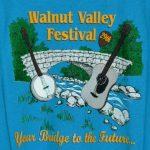 "29th Walnut Valley Festival, Your Bridge To The Future..." Tshirt Front