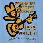 Official 2004 Walnut Valley Festival Worker T-Shirt