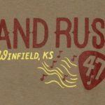 Official 2018 Walnut Valley Festival Landrush T-Shirt