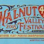 Official 2018 Walnut Valley Festival Worker T-Shirt